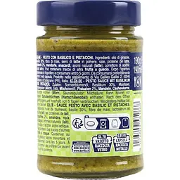 Соус Barilla Pesto Basilico Pistacchio з базиліком та фісташками 190 г - мініатюра 5