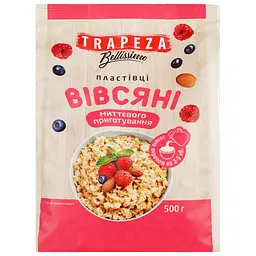 Пластівці Trapeza Вівсяні миттєвого приготування 500 г - мініатюра 2
