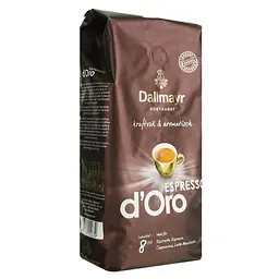 Кава в зернах Dallmay Espresso d'Oro смажена 1 кг - мініатюра 2