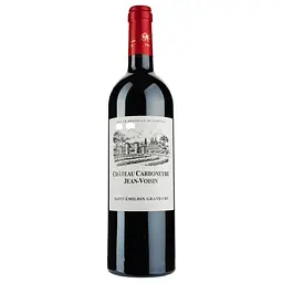 Вино Chateau Carboneyre Jean-Voisin AOP Saint-Emilion Grand Cru 2014, червоне, сухе, 0,75 л