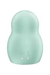 Вакуумний кліторальний стимулятор з вібрацією Satisfyer Pro To Go 1 м'ятний - мініатюра 5