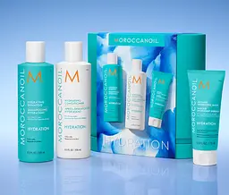 Набір зволоження “Holiday” Moroccanoil-шампунь, кондиціонер, маска