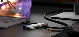 Адаптер Belkin USB-C 6in1 Multiport Dock - мініатюра 2