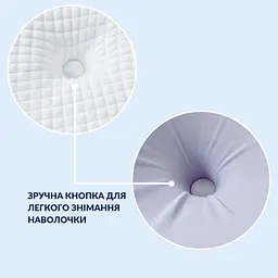 Подушка ортопедична Ideia ErgoSleep з ефектом пам'яті 61х34х12 см (8-35857) - мініатюра 11