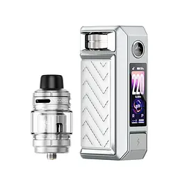 Електронна сигарета Voopoo Drag 6 220W 4400mAh with Uforce-X Tank 2 5ml Kit Silver (19205) - мініатюра 2