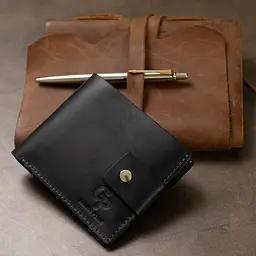 Чоловіче шкіряне портмоне GRANDE PELLE 11,5х10х1,5 см acs0018658 - мініатюра 9