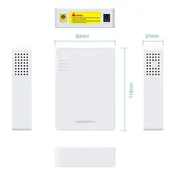 Джерело безперебійного живлення для роутера Marsriva 10 000 mAh (KP3EC_MARSRIVA) - мініатюра 4