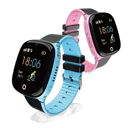 Подарунковий дитячий смарт-годинник Lemfo HW11 Aqua Plus з камерою і GPS-відстеженням Рожевий - мініатюра 4