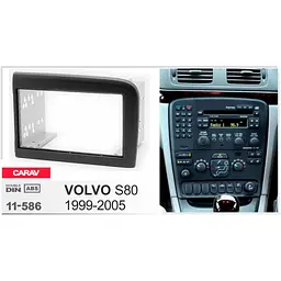 Перехідна рамка Volvo S80 Carav 11-586 - мініатюра 5
