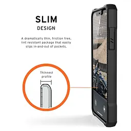 Чохол протиударний UAG Monarch для iPhone 11 Pro (5.8") Black - мініатюра 9