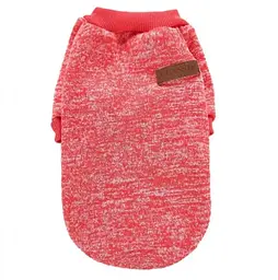 Кофта для собак та котів EcoToys Red M ряба червона A: 30 см B: 37 см C: 24 см 7106