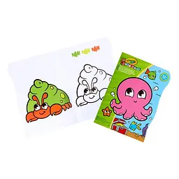 Розмальовка Crayola Mini Kids Море, 16 сторінок (25-1480-1) - мініатюра 2