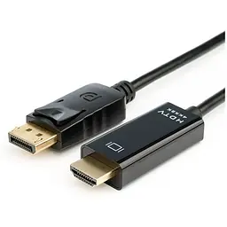 Кабель Atcom DisplayPort - HDMI (M/M), 3 м, Black пакет (30100)