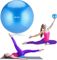 Фітбол Gymtek Queenfit 23см синій - мініатюра 2
