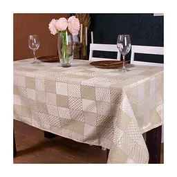 Скатертина MirSon Жакард №301 Jacquard Olive 140x260 см (2200006739166)