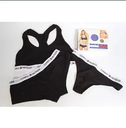 Жіночий набір 3 в 1. Tommy Hilfiger. Victoria's Secret. Чорний, S - мініатюра 6