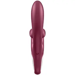 Вібратор-кролик Satisfyer Touch Me Red подвійний відросток 3 двигуна Red - мініатюра 4