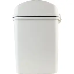 Відро для сміття MBM My Home з кришкою 15 л сіре (BIN-12 15L GRAY) - мініатюра 3