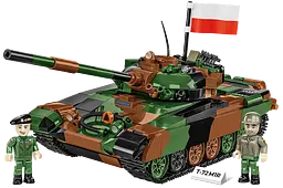 Конструктор COBI український танк ЗСУ T-72M1R (PL/UA) 2624 - мініатюра 3