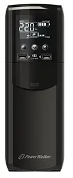 Джерело безперебійного живлення PowerWalker 1000 ВА / 1000 Вт / 9 А*ч (10121112) - мініатюра 2