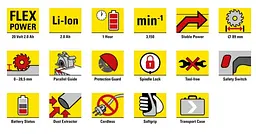 Пила циркулярна акумуляторна міні Trotec PCSS 05-20V з АКБ та ЗП + кейс (4430000105) - мініатюра 10