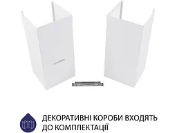 Витяжка Minola HK 6212 WH 700 LED - мініатюра 8