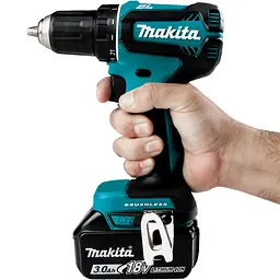 Шурупокрут акумуляторний Makita DDF485Z (50 Нм, 1.5-13 мм, BL, LXT, без акумуляторів та зарядного пристрою) - мініатюра 3