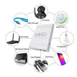 ДБЖ для мережевих пристроїв - роутерів WGP Mini DC UPS 10400 mAh 38Wh - мініатюра 4