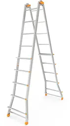 Драбина телескопічна Colombo Pratic 5+5 Steel (PRATIC5+5ACC) - мініатюра 2