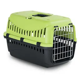 Переноска для тварин MP Bergamo GIPSY 2 Green 58x38x38 см (двері металеві)