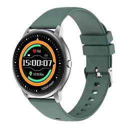 Смарт-годинник XiaomiiMiLab Smart Watch IXiaomi KW66 Green Silver - мініатюра 3