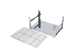 Гриль вугільний Bo-Camp Compact Delux Silver (8108360) - мініатюра 6