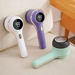 Машинка для стрижки катишок UKC Hair Ball Trimmer BB-002 акумуляторна для одягу фіолетовий 5 Вт - мініатюра 5