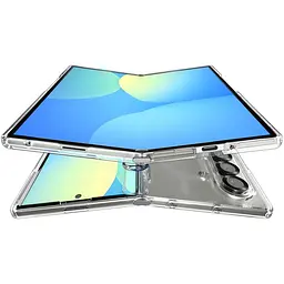 Чохол SGP Ultra Hybrid (MagFit) для Samsung Galaxy Z Fold7 Прозорий - мініатюра 3