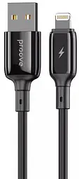 Кабель Proove Flex Metal Lightning 2.4A (1m) black (CCFM20001101)