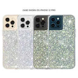 Чохол протиударний з блискітками Case-Mate Twinkle CM043536-00 для iPhone 12/12 Pro (6.1") Stardust (Зоряний пил) - мініатюра 6