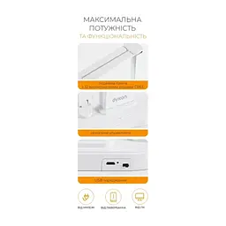 Настольная лампа DYXON MEGALIGHT 400 DOUBLE White (DXNLMGLGT400DW) - миниатюра 7