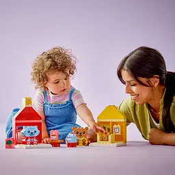 Конструктор LEGO DUPLO Повсякденні процедури: Час вечері й сну 28 деталі (10414) - мініатюра 4
