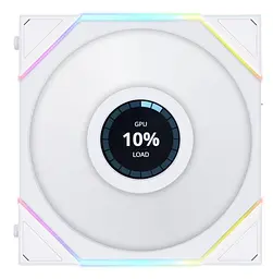 Вентилятор Lian Li Uni Fan TL Wireless LCD 120-1 Reverse White (G99.12RTLLCD1W1W.00) - мініатюра 2