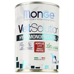 Вологий корм для собак Monge VetSolution Wet Hypo з ягнятим 400 г - мініатюра 2