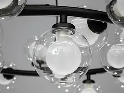 Люстра у стилі Loft бульбашки LQ7061/25BK - мініатюра 5