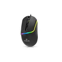Мишка REAL-EL RM-530 USB Black (EL123200053) - мініатюра 6