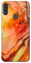 Чохол Demsky Червоний корал мармур для Samsung Galaxy A11