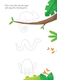 Animals to Copy and Trace. Little Wipe-Clean - мініатюра 4