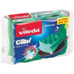 Губки кухонні Vileda Pur Active 2 шт. (4023103070240)
