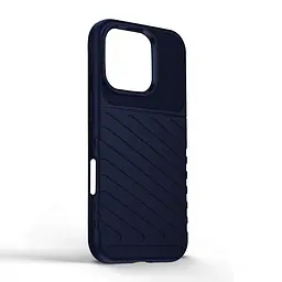 Чехол для Apple iPhone 16 Pro Max, Rhino, синий, противоударный защитный чехол-накладка (панель) из TPU, ударопрочный, обеспечивает защиту всего корпуса от ударов и падений, плотная посадка, минималистичный дизайн, ArmorStandart (ARM82282) - мініатюра 2