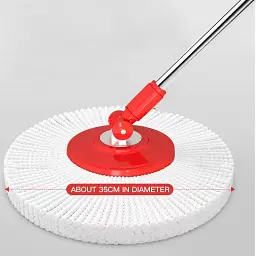 Швабра з віджимом та відром Homettler CM003 Magician Spin Mop - мініатюра 2