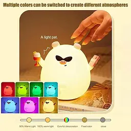 Нічний світильник DK Peppa A32 1200mAh White [110939] - мініатюра 6