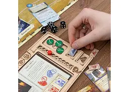 Аксесуар Tower Rex Планшет ігронайзер для гри Прадавній Жах Eldritch Horror Playerboard (5781) - мініатюра 6