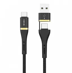 Кабель WIWU ED106 1.2 m Black